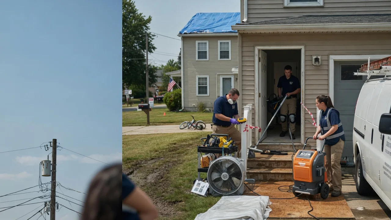 Water Damage Repair in Prudenville, MI near me